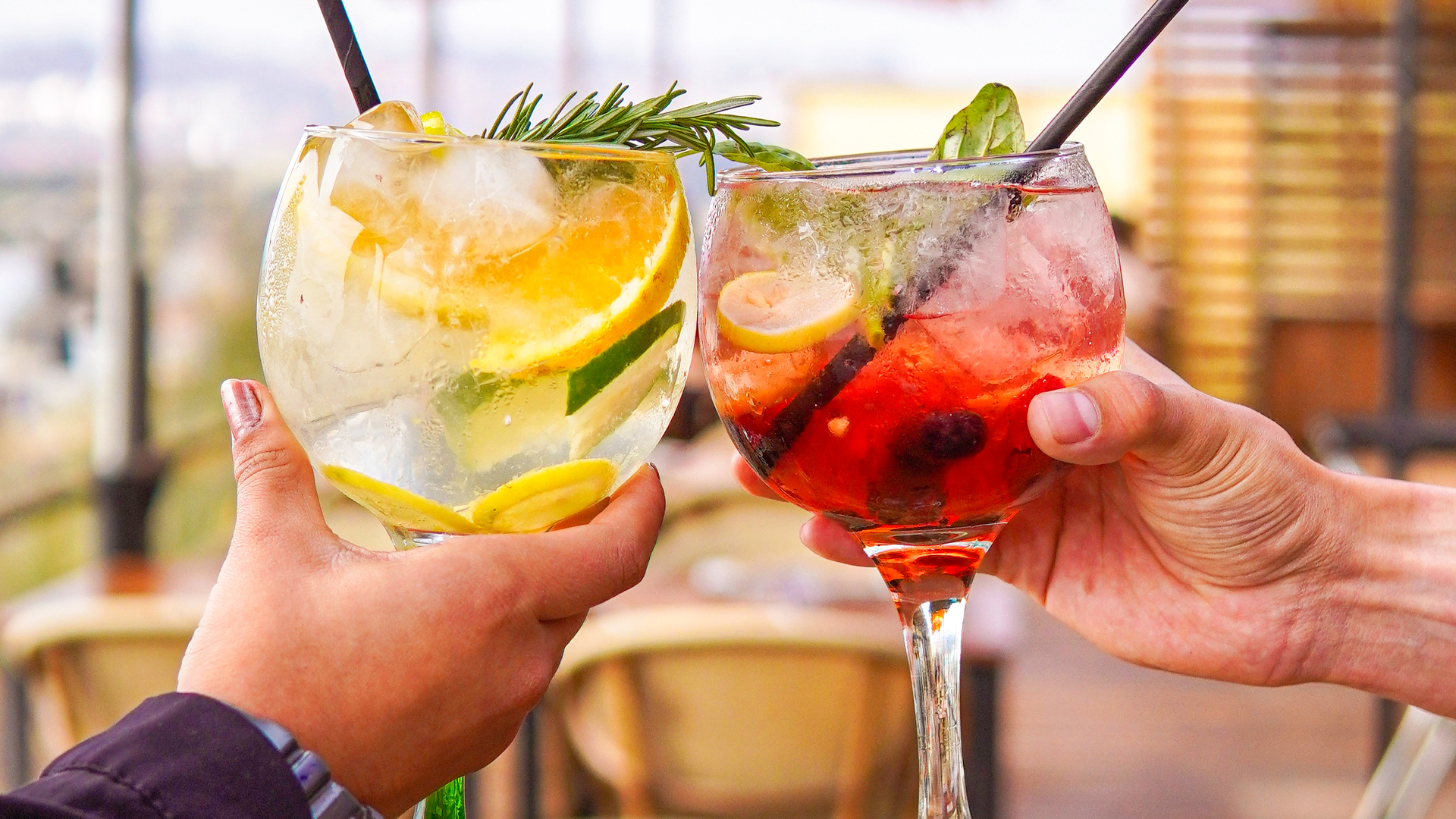 cocteleria bar en Secreto Restaurant Concón